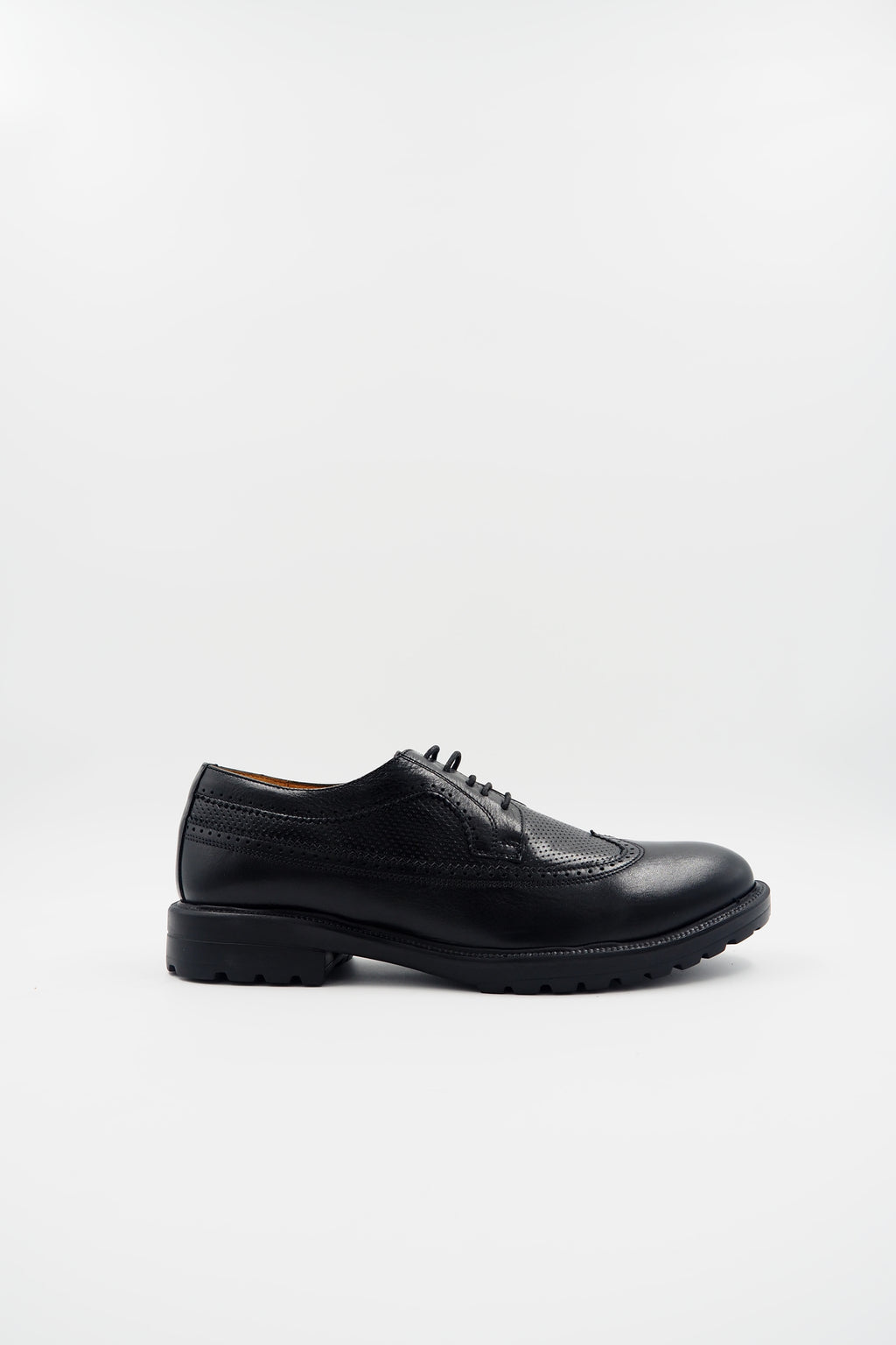 TBERLO 1022 Chaussure en cuir Confort NOIR