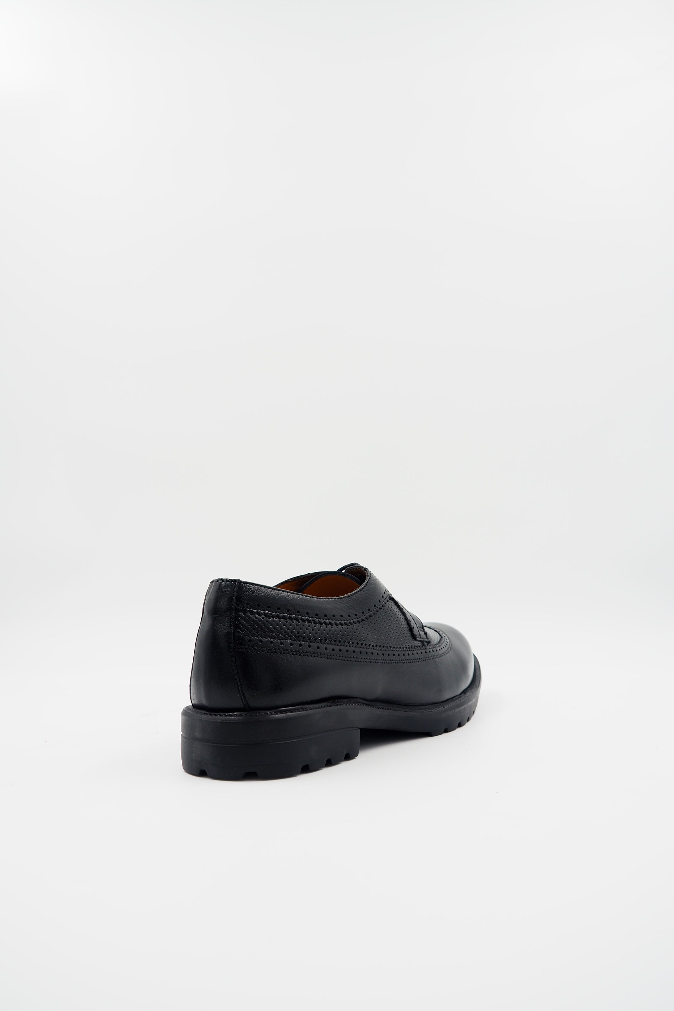 TBERLO 1022 Chaussure en cuir Confort NOIR