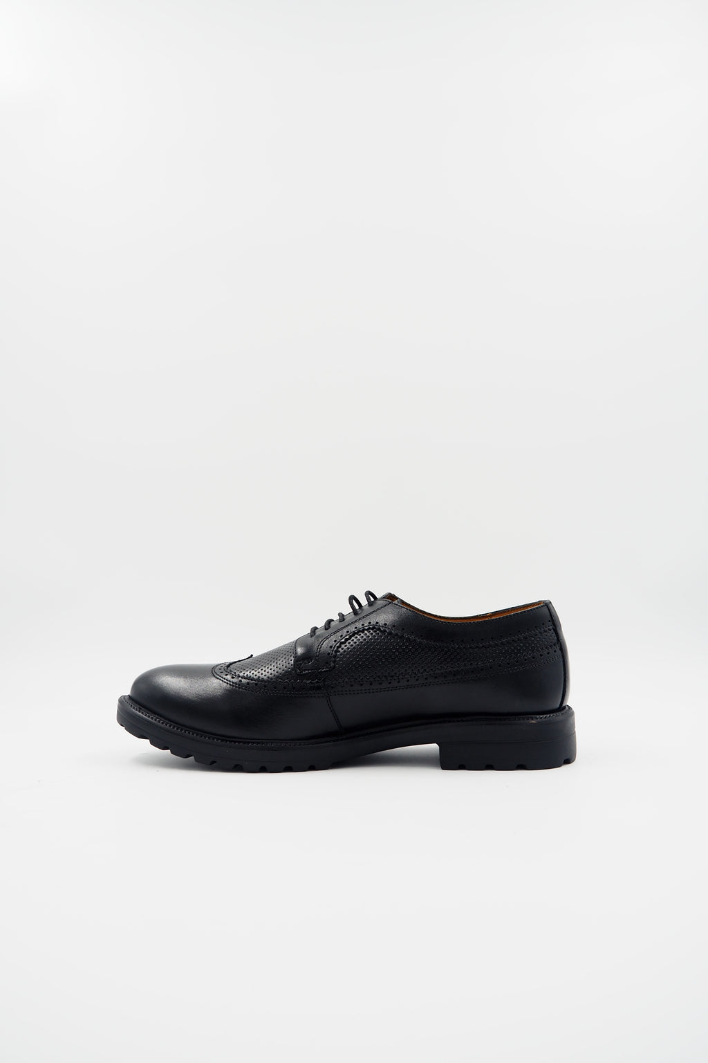 TBERLO 1022 Chaussure en cuir Confort NOIR