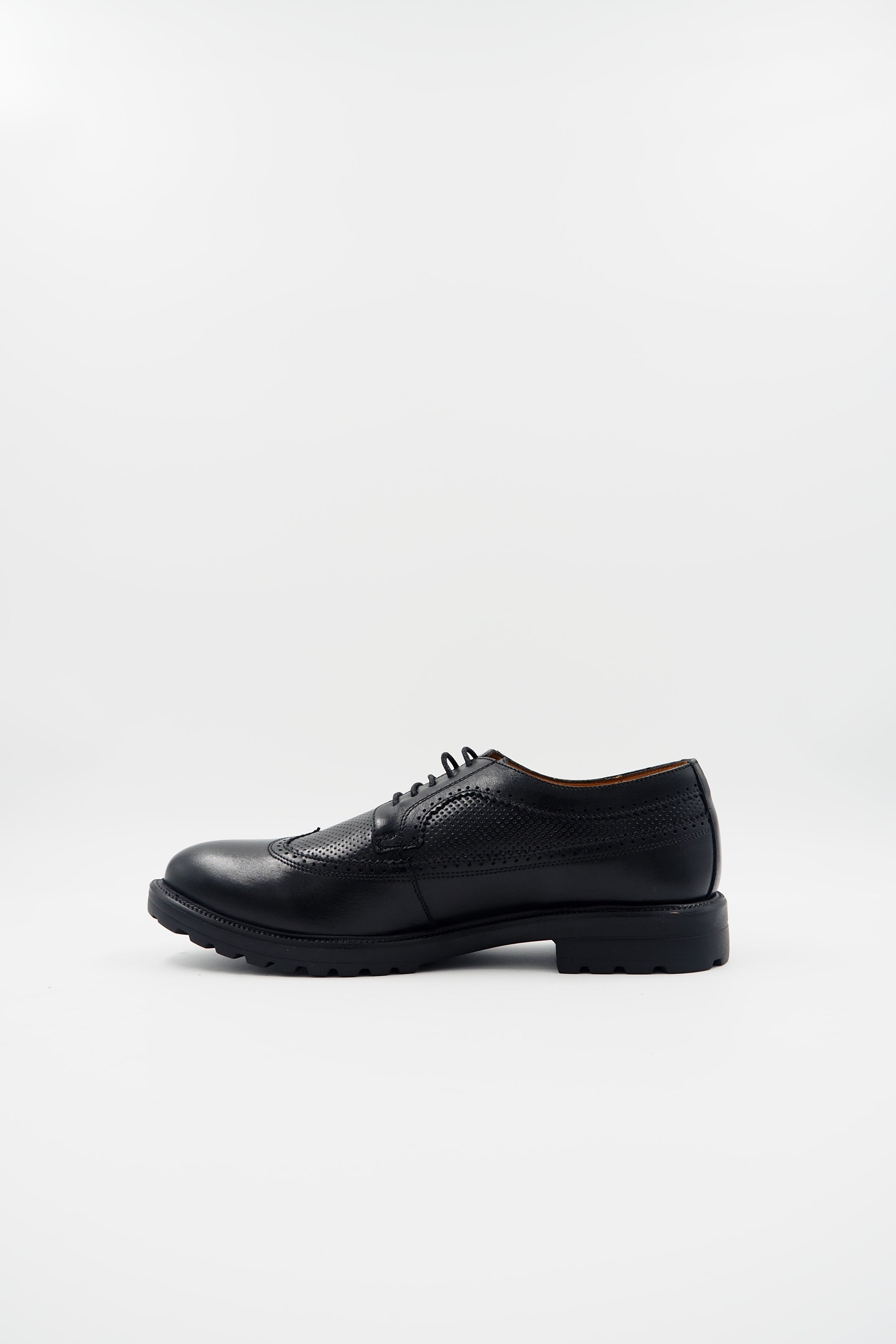 TBERLO 1022 Chaussure en cuir Confort NOIR