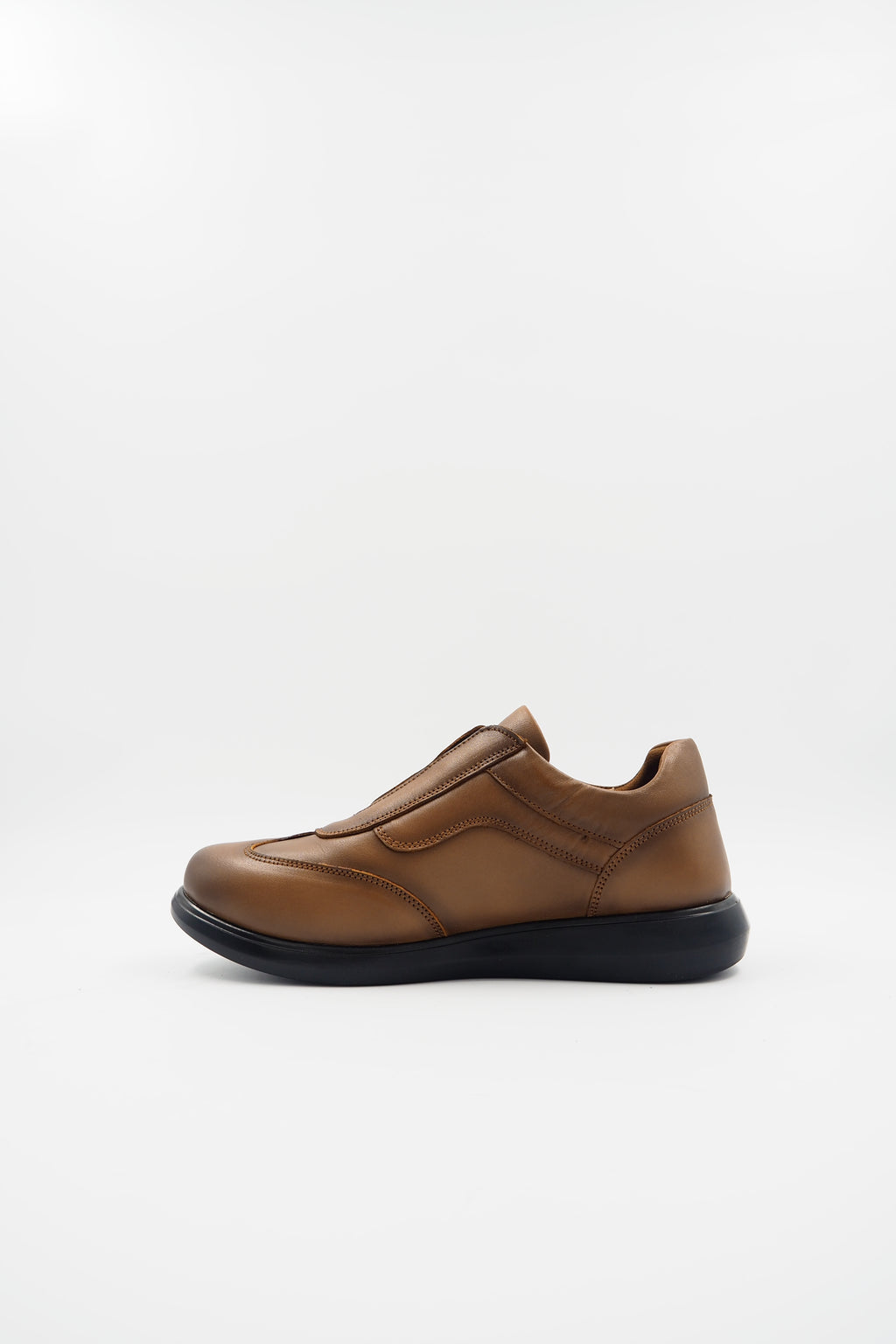 TBERLO 2105 basket en cuir Confort TABA