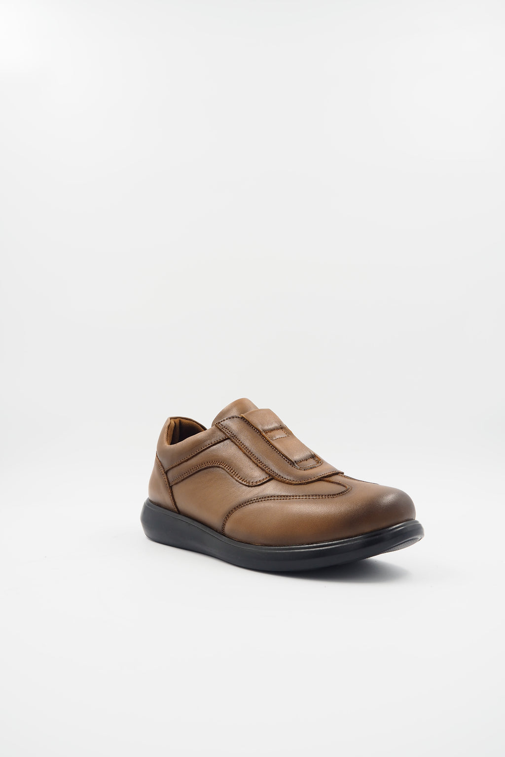 TBERLO 2105 basket en cuir Confort TABA