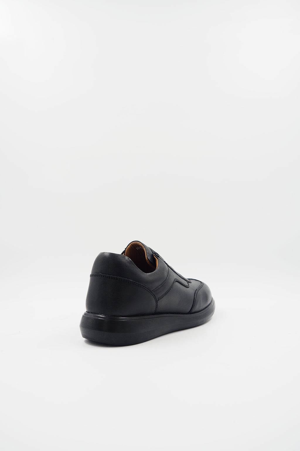 TBERLO 2105 basket en cuir Confort Noir