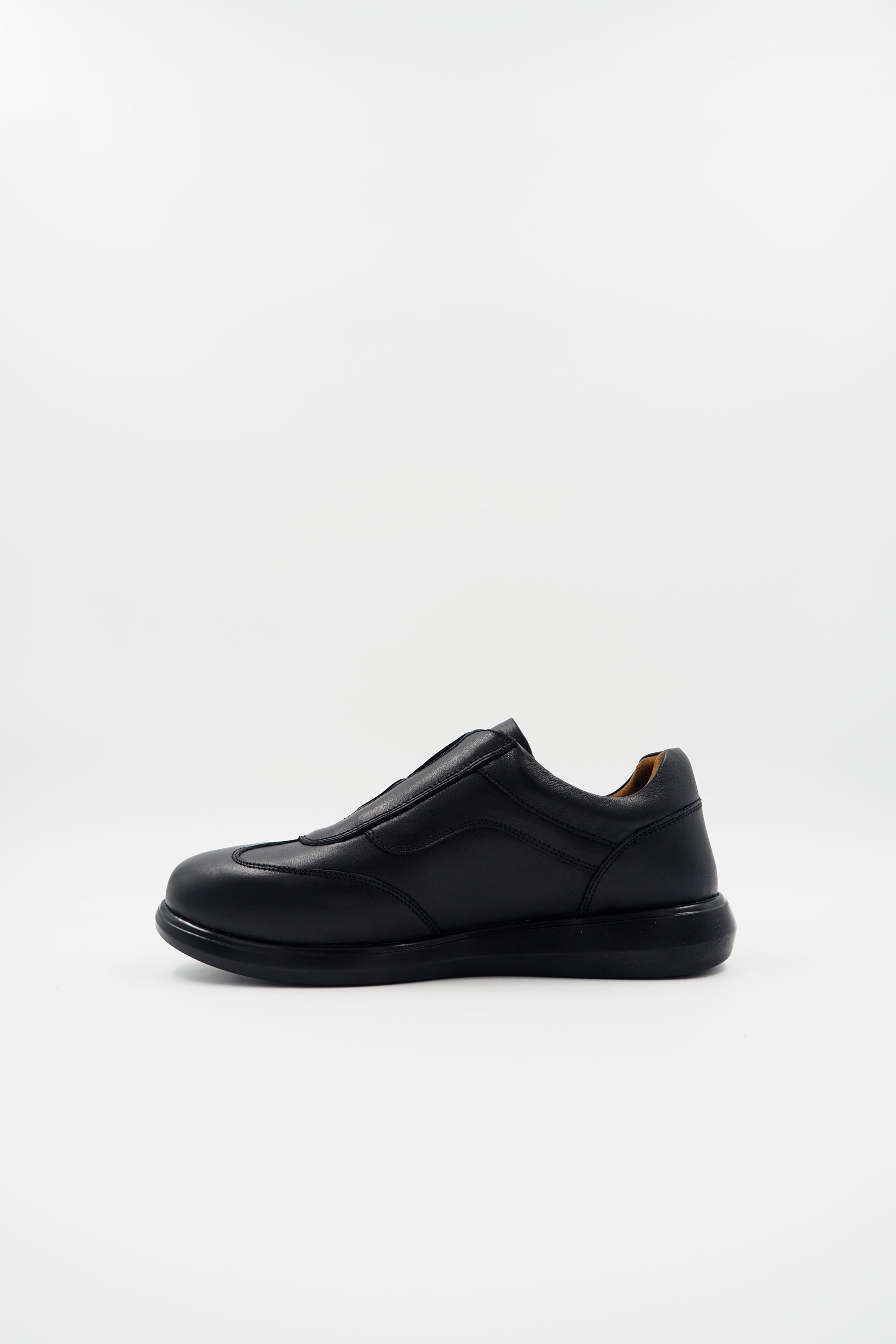 TBERLO 2105 basket en cuir Confort Noir