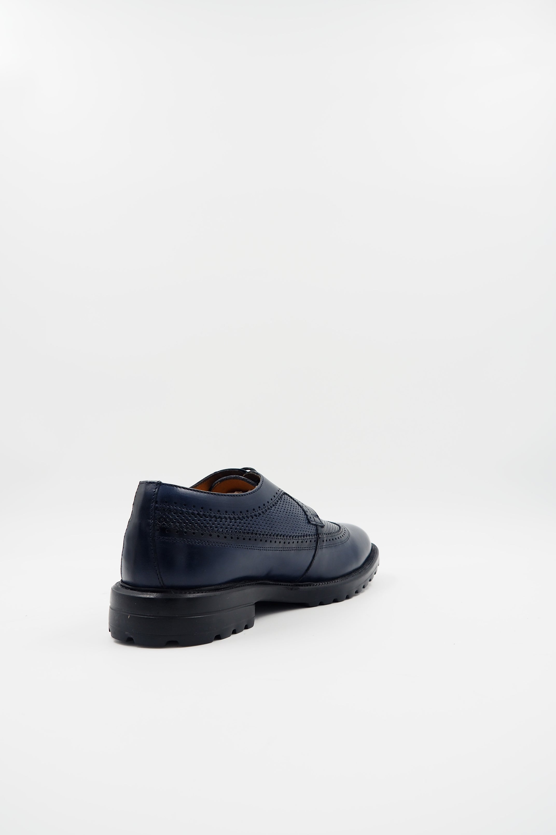 TBERLO 1022 Chaussure en cuir Confort BLEU