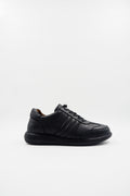 TBERLO 2104 basket en cuir Confort Noir