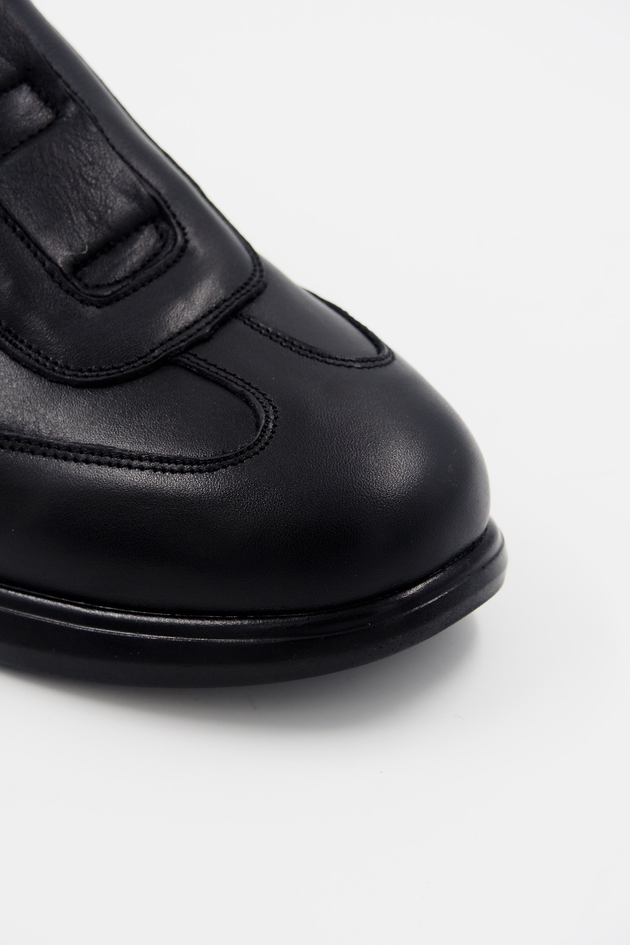 TBERLO 2105 basket en cuir Confort Noir
