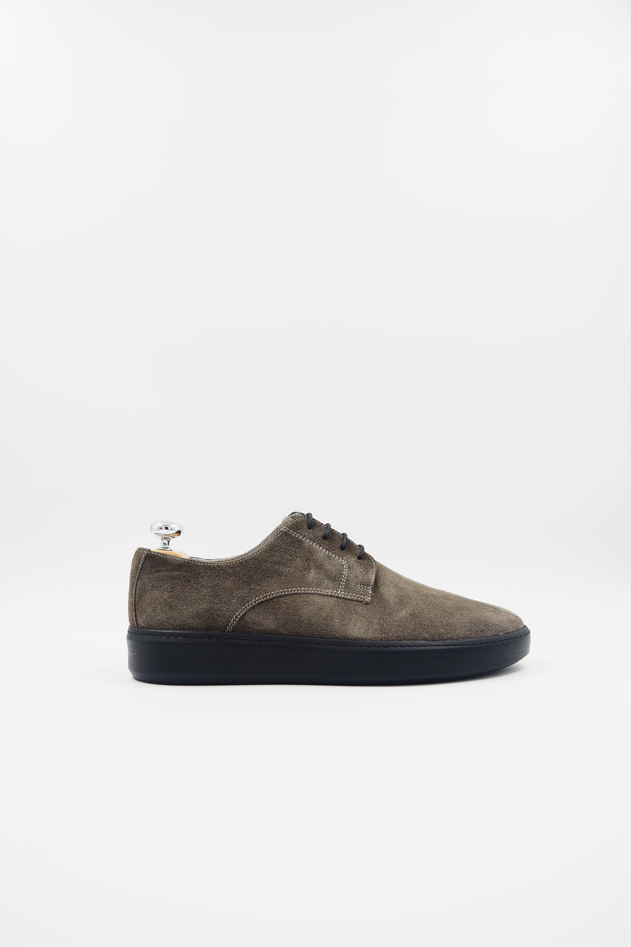 TBERLO 2031 basket en cuir Confort Gris