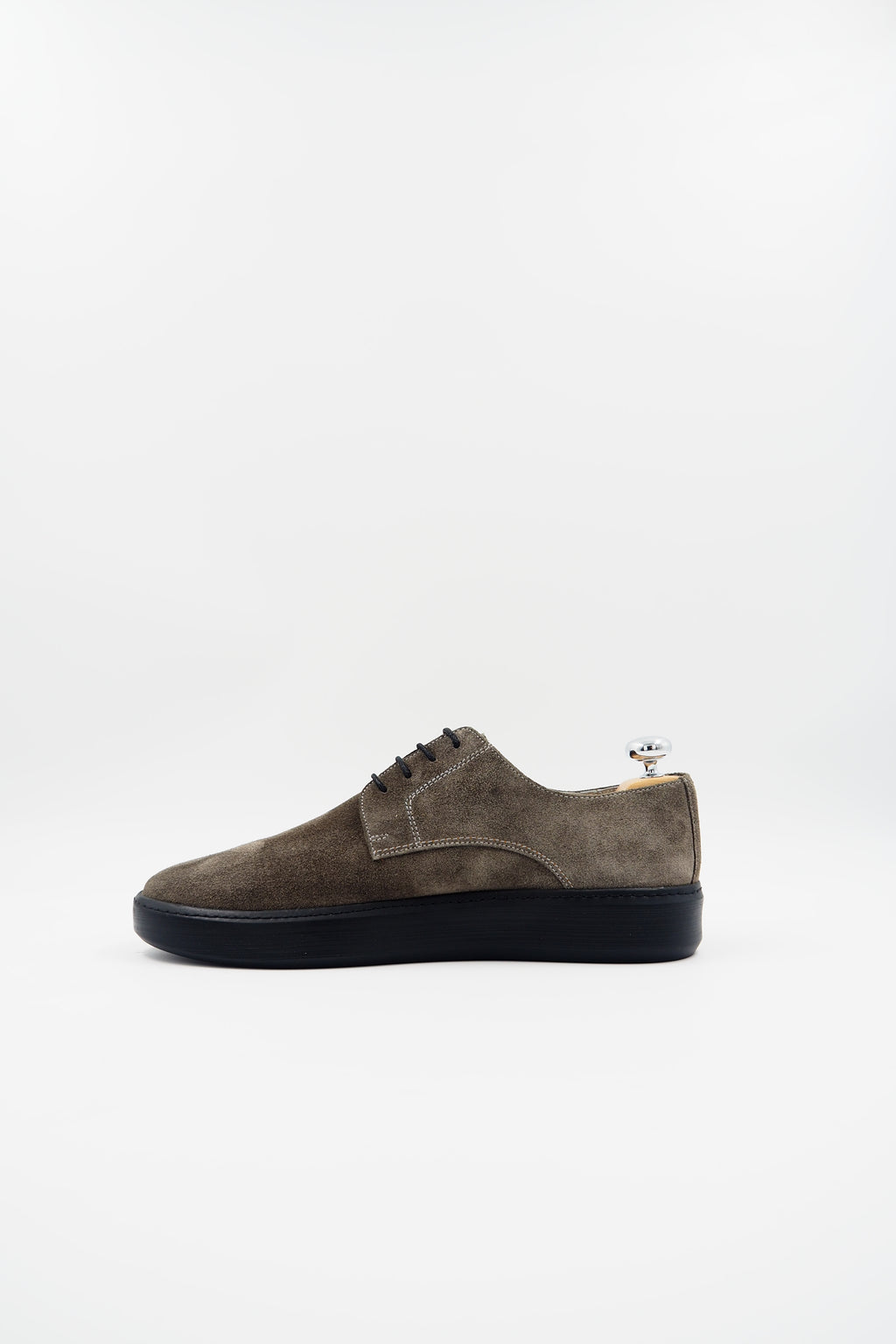 TBERLO 2031 basket en cuir Confort Gris