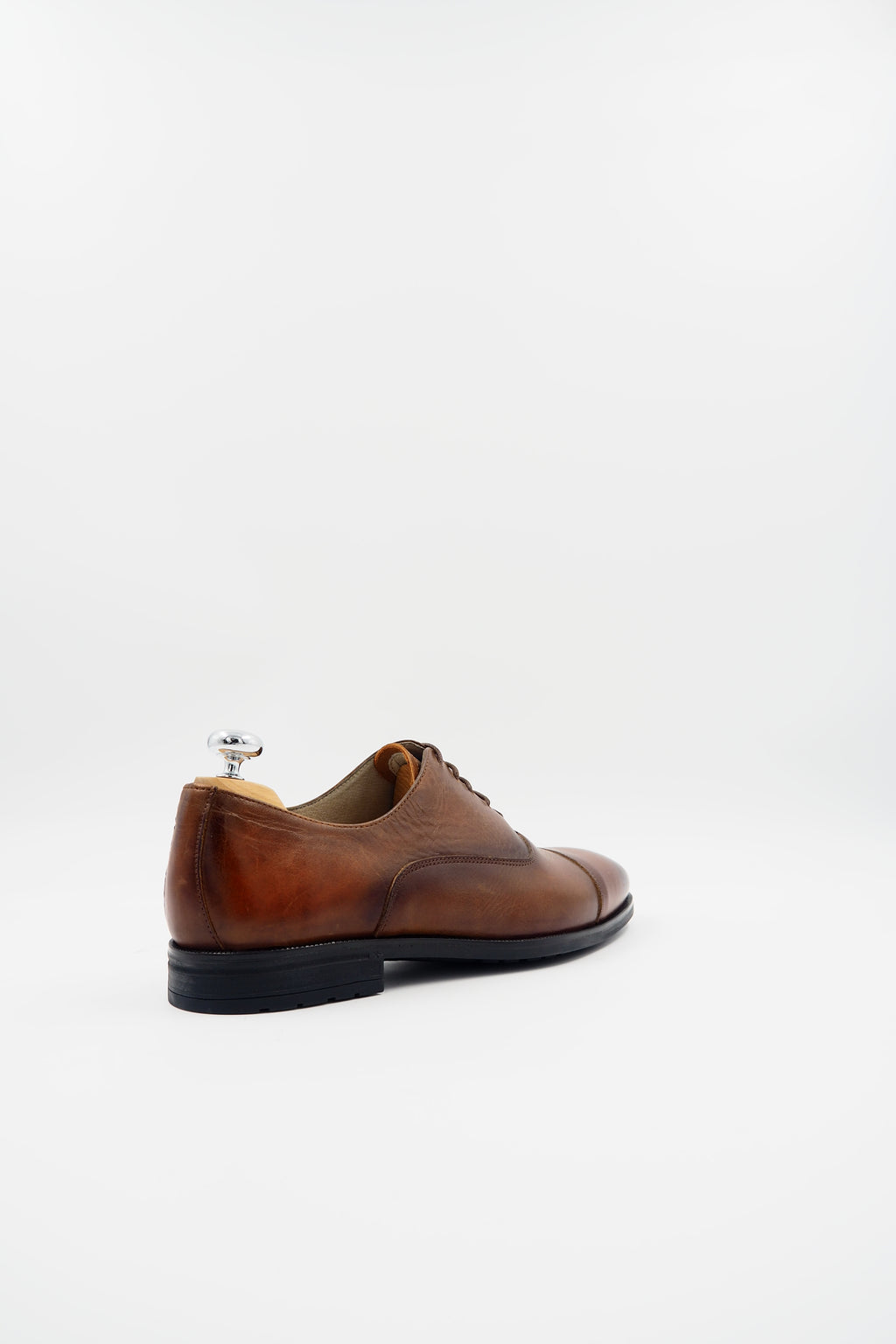TBERLO 1001 CHAUSSURE CUIR MARRON