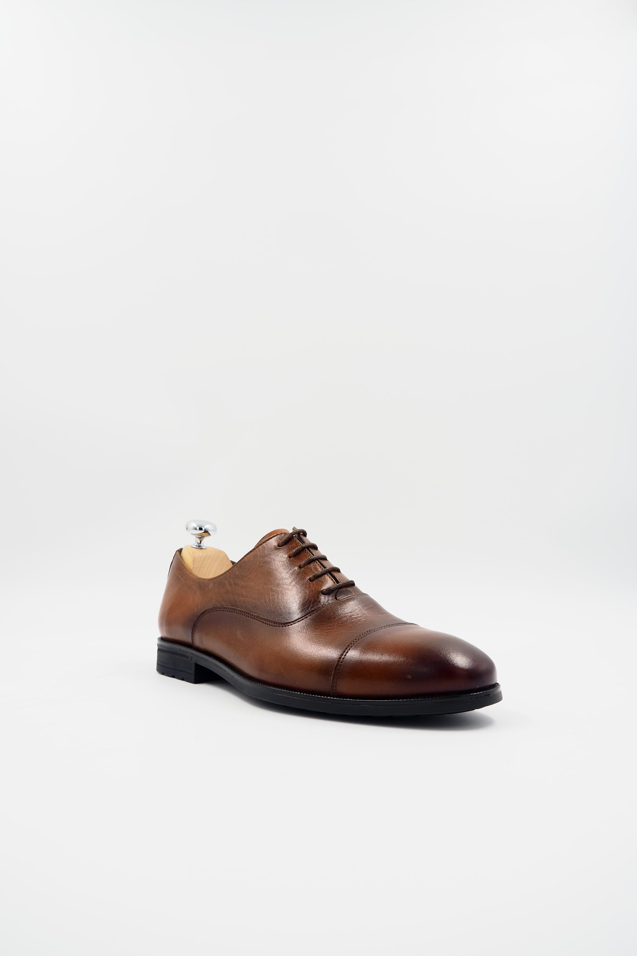 TBERLO 1001 CHAUSSURE CUIR MARRON