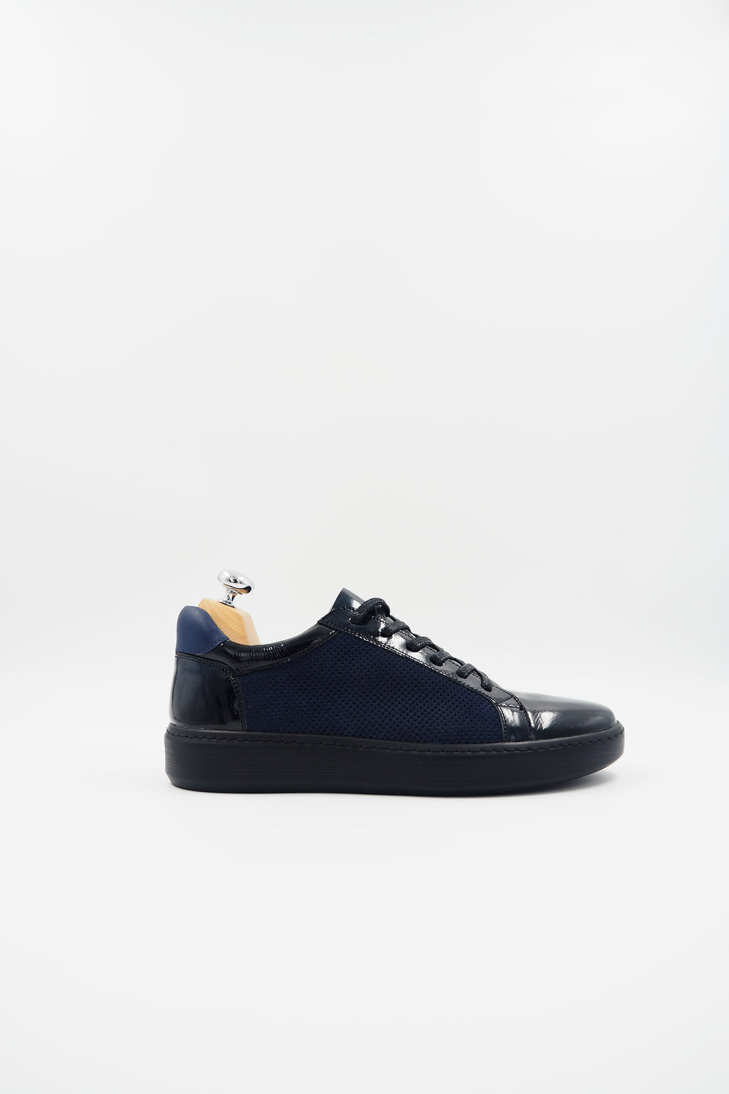 TBERLO 2033 basket en cuir Confort BLEU