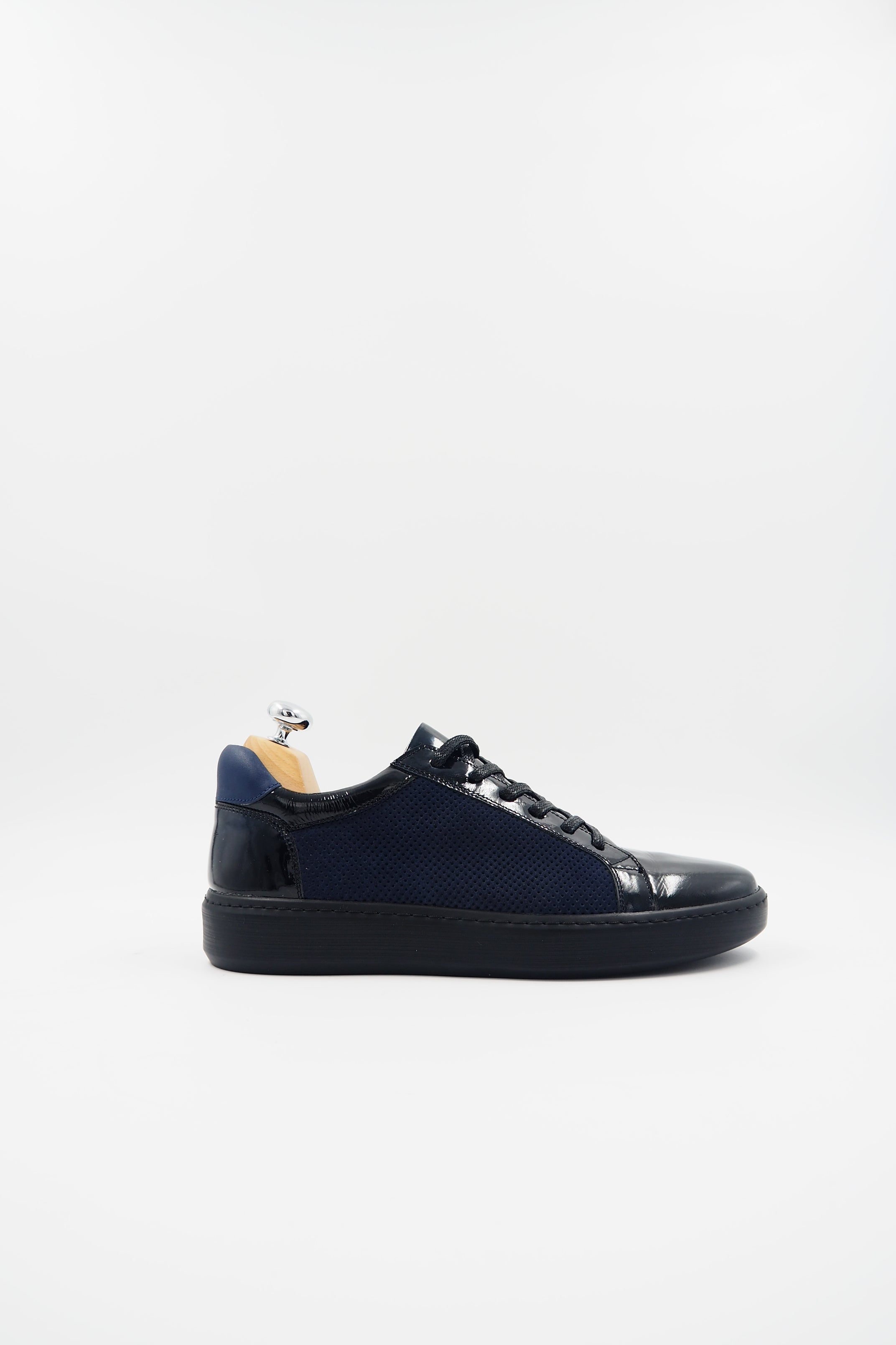 TBERLO 2033 basket en cuir Confort BLEU