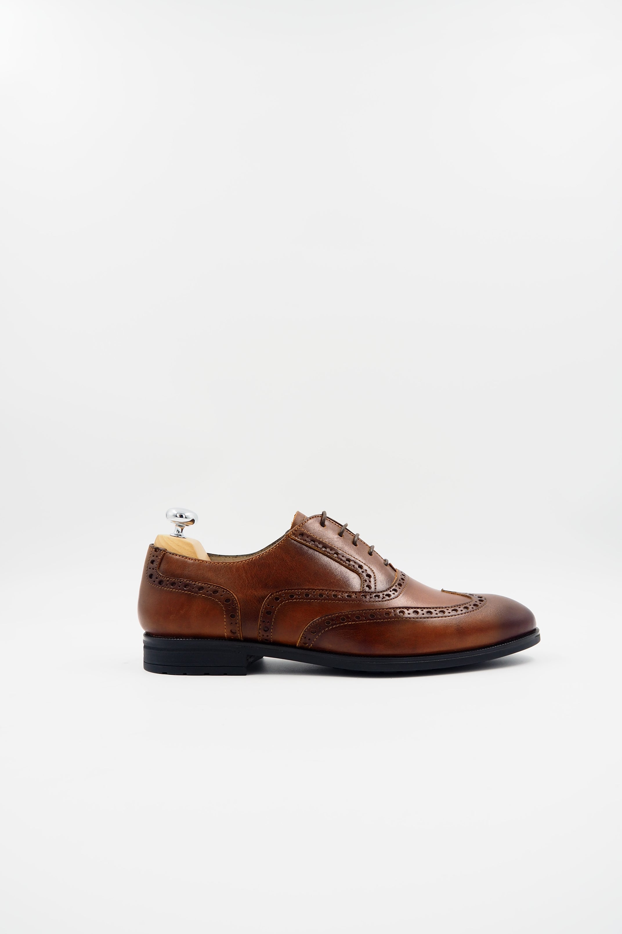TBERLO 1002 CHAUSSURE CUIR MARRON