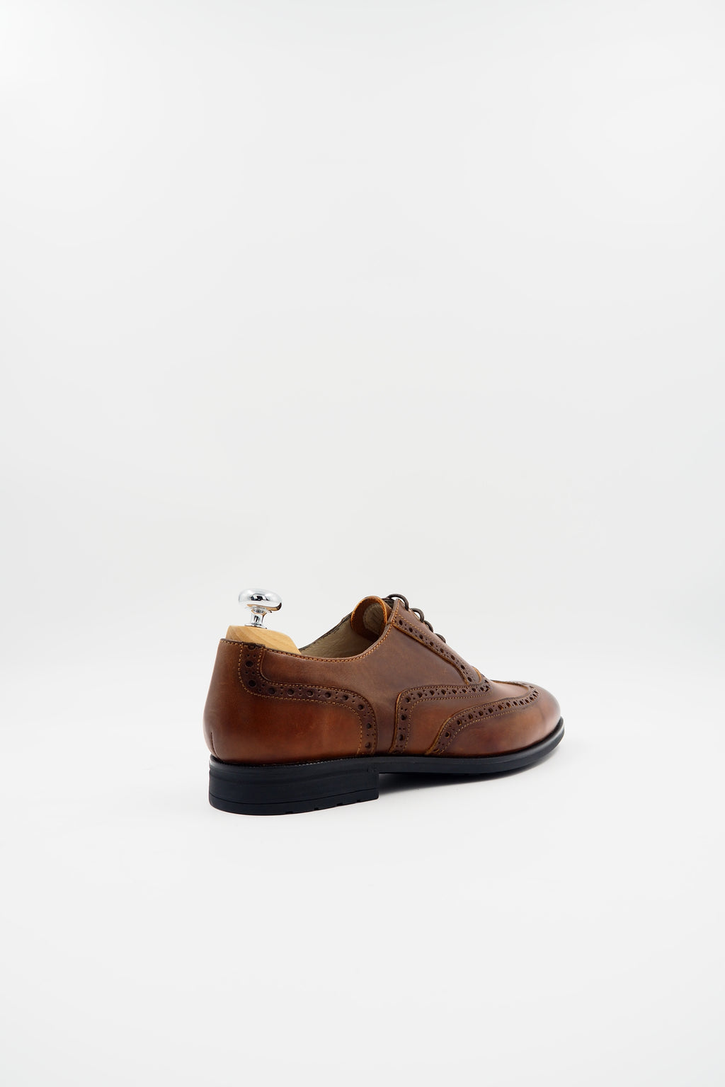 TBERLO 1002 CHAUSSURE CUIR MARRON