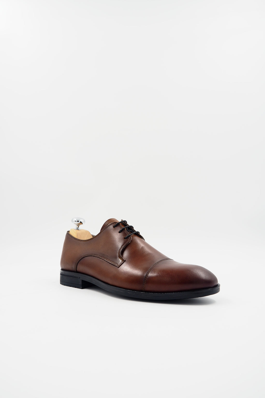 TBERLO 1001 CHAUSSURE CUIR MARRON
