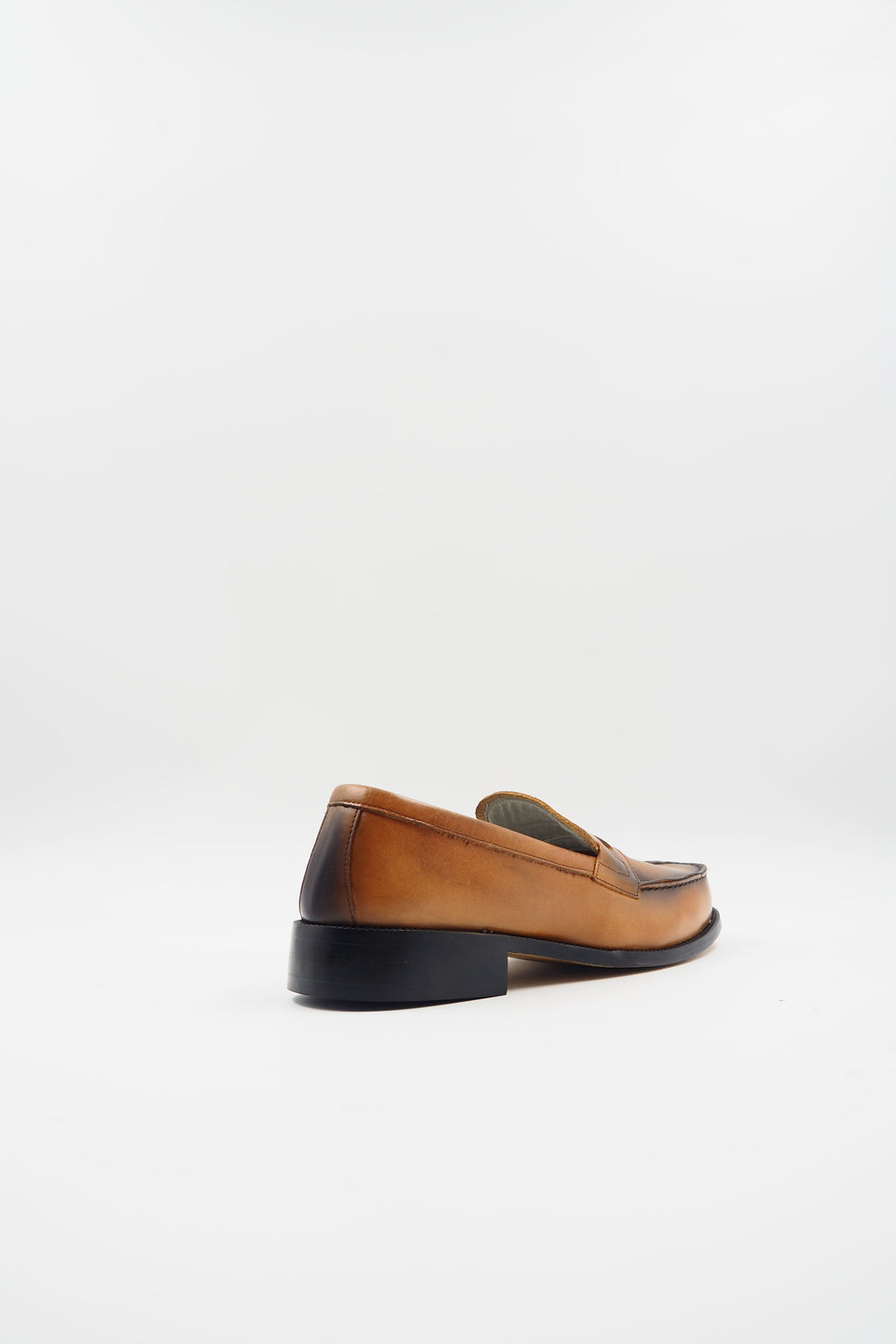 TBERLO 2100 CHAUSSURE CUIR  SHOES TABA