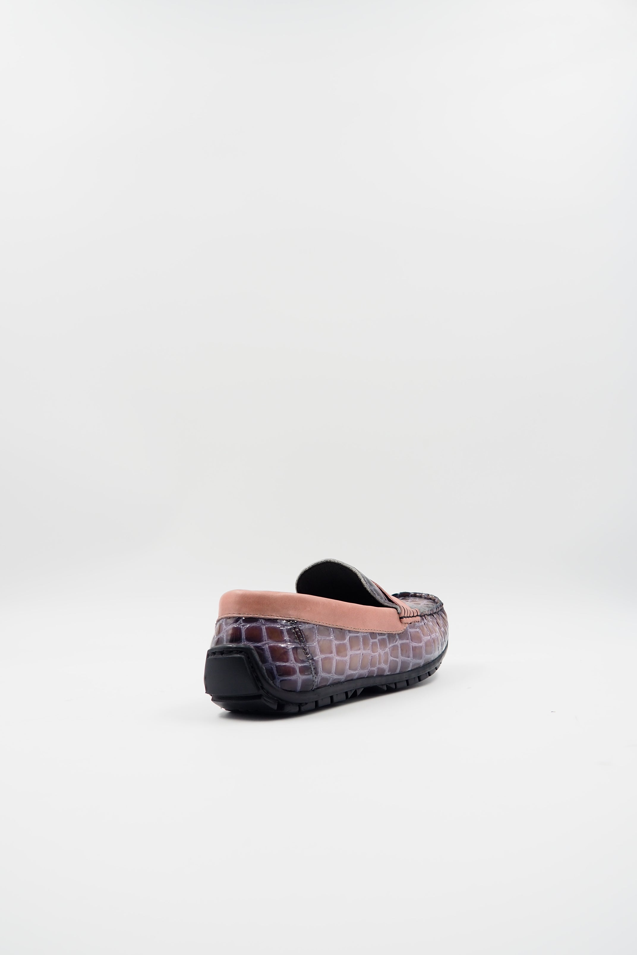 TBERLO 3014 CHAUSSURE CUIR  MOCASSIN ORANGE