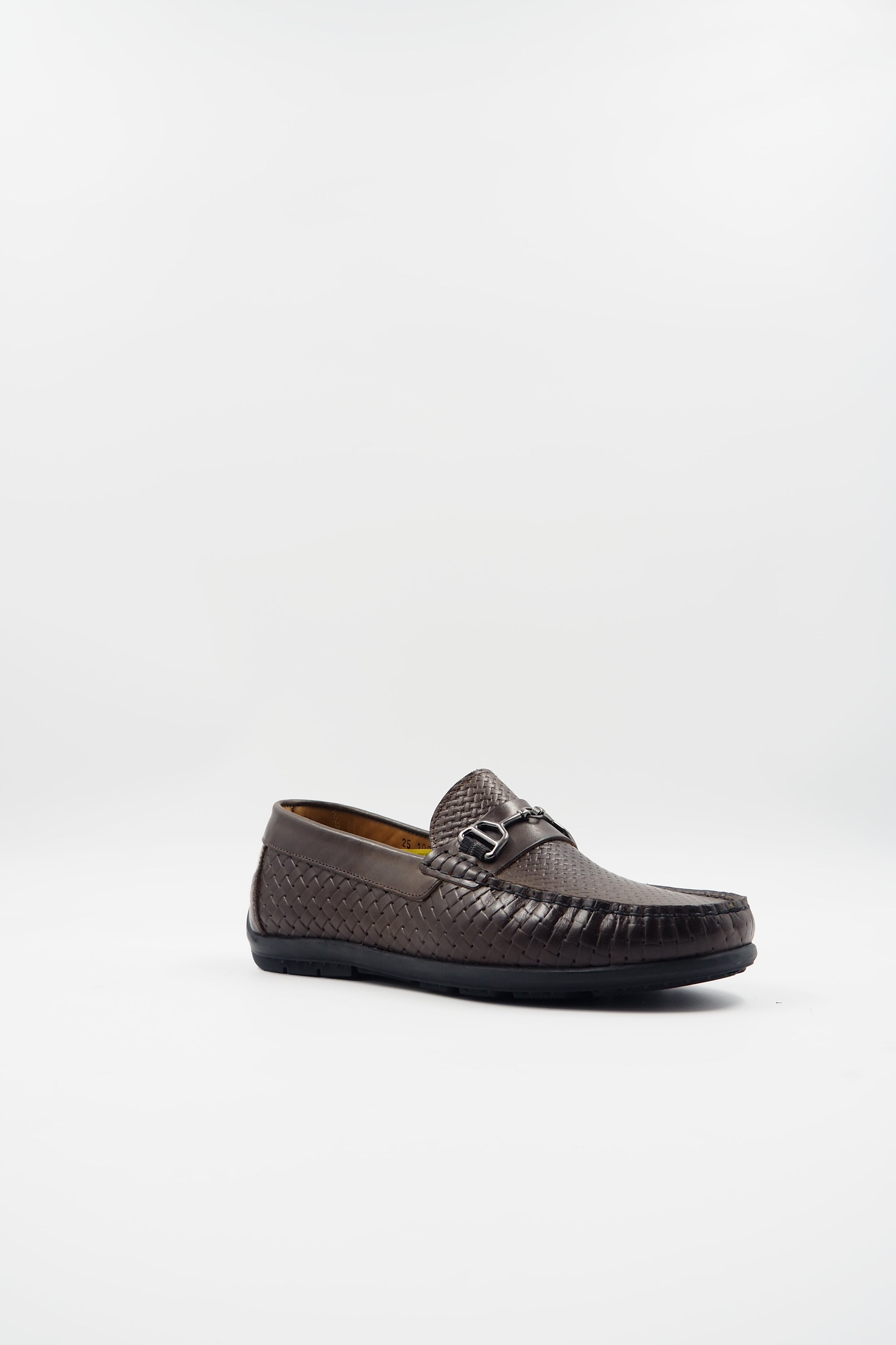 TBERLO 3054 CHAUSSURE CUIR  MOCASSIN CHOCO