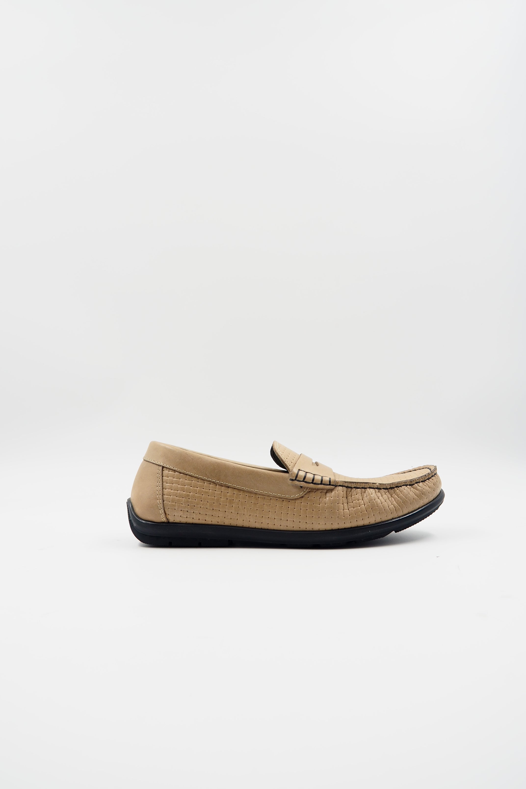 TBERLO 3053 CHAUSSURE CUIR  MOCASSIN BEIGE