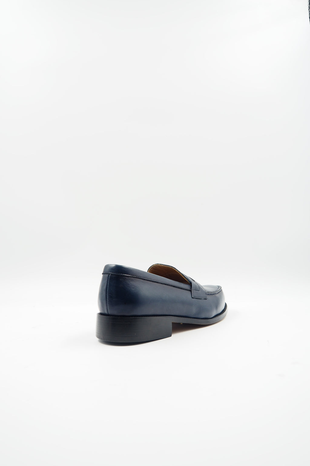 TBERLO 2029 CHAUSSURE CUIR WESTON BLEU