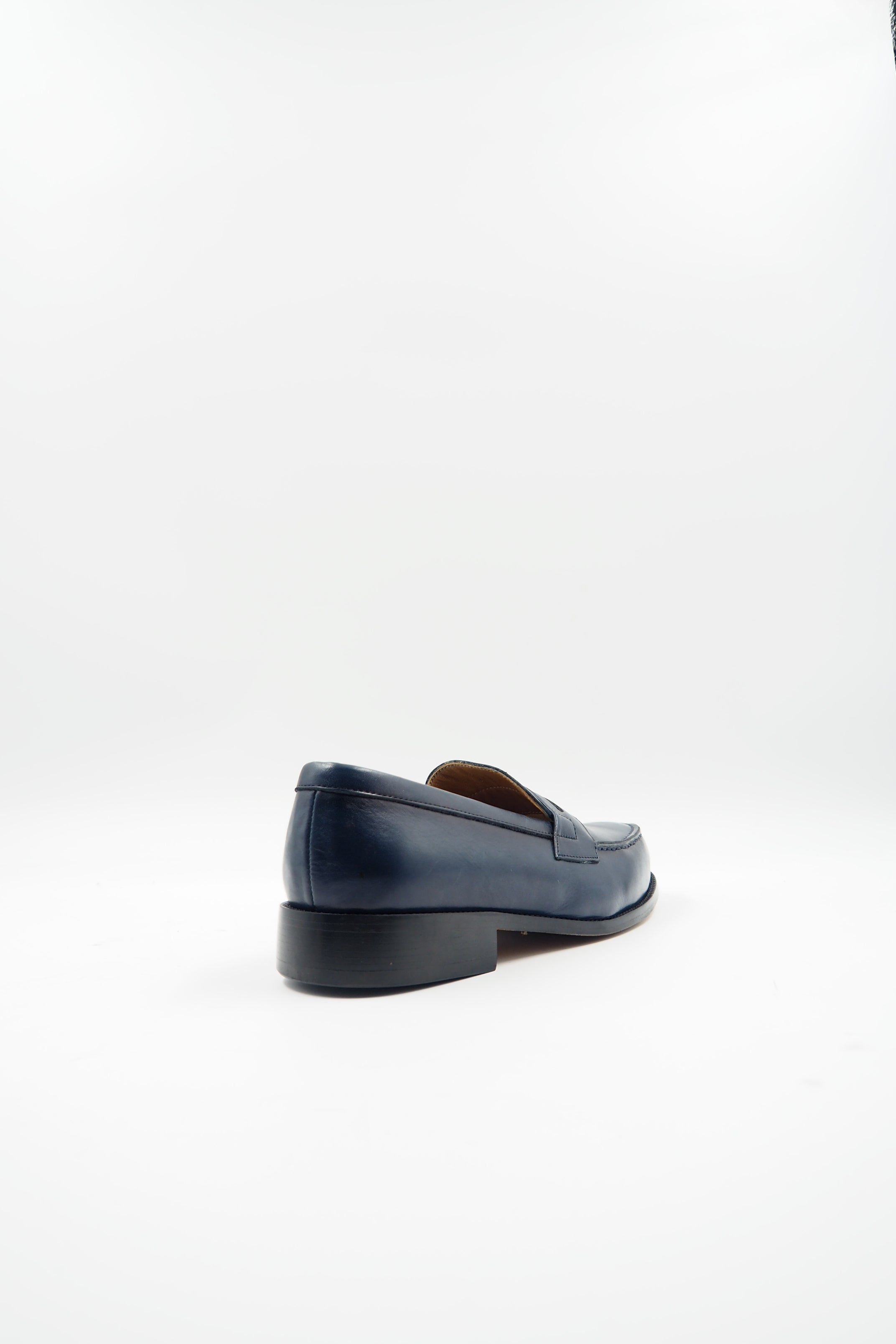 TBERLO 2029 CHAUSSURE CUIR WESTON BLEU