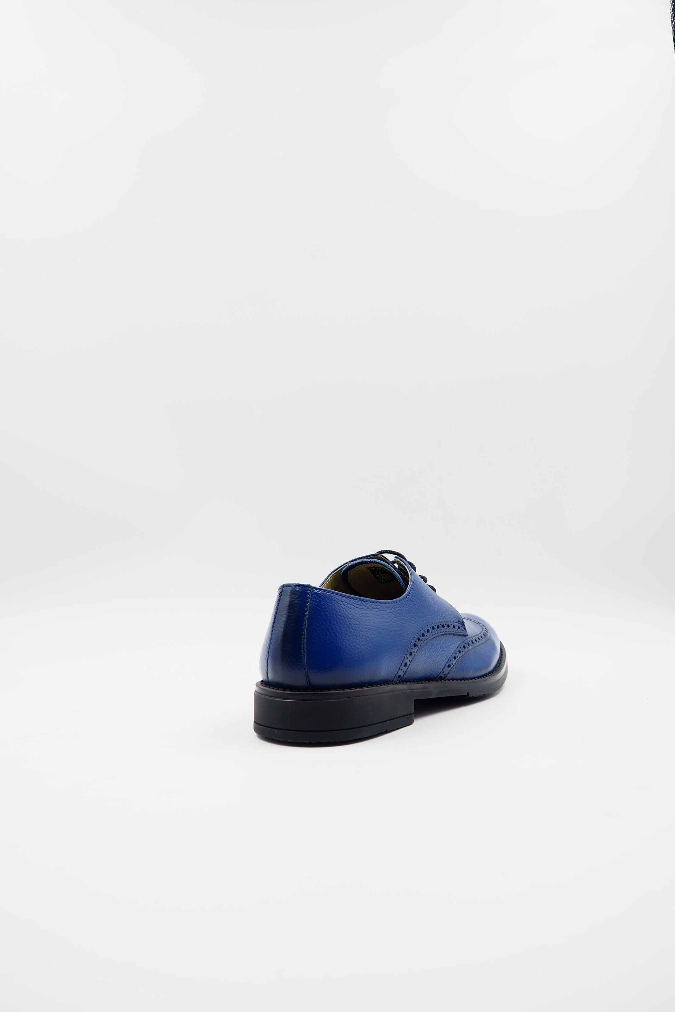 TBERLO 2075 CHAUSSURE CUIR  BLEU