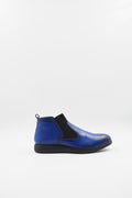 TBERLO 2055  CHAUSSURE CUIR SHOES DEMI BLEU