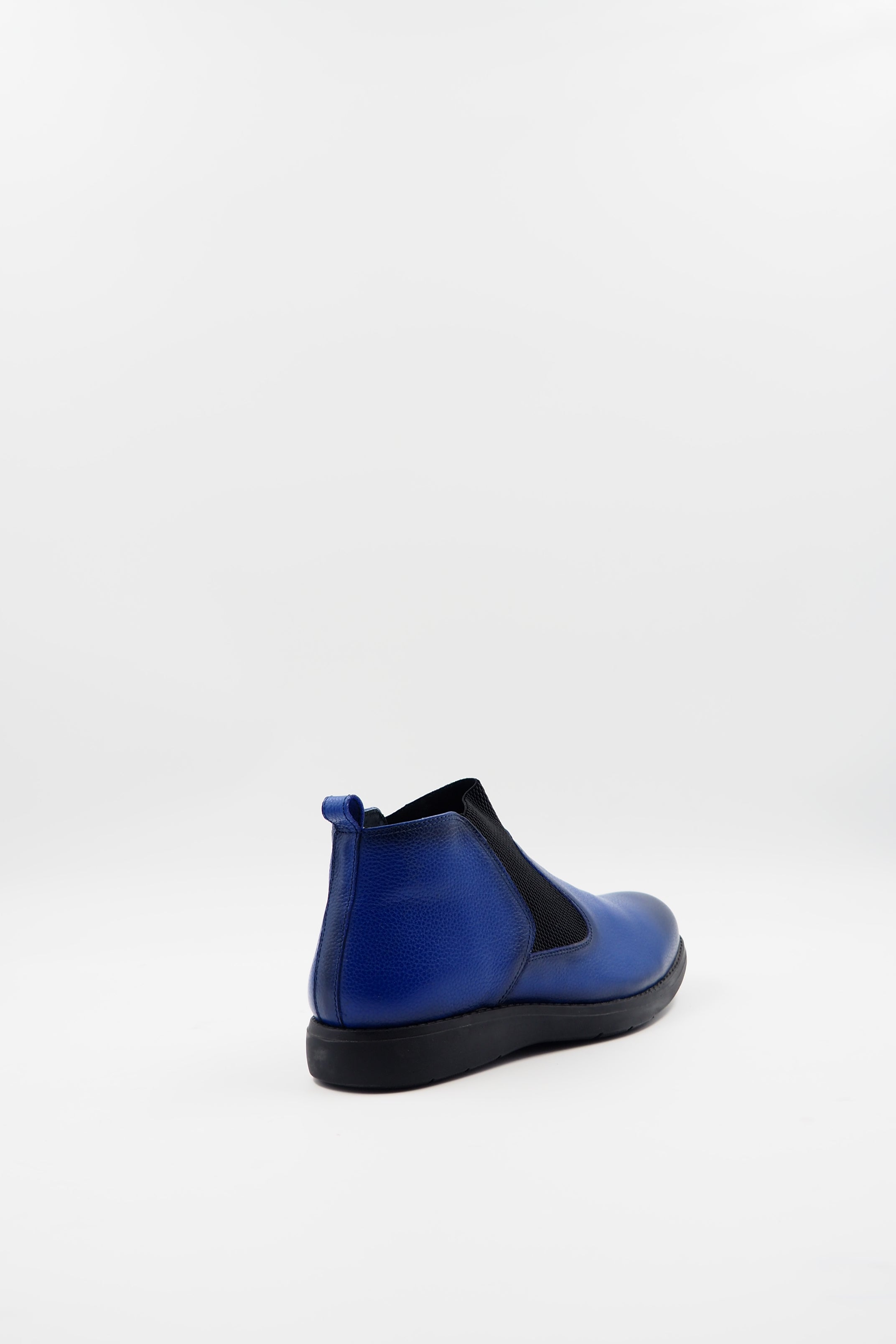 TBERLO 2055  CHAUSSURE CUIR SHOES DEMI BLEU