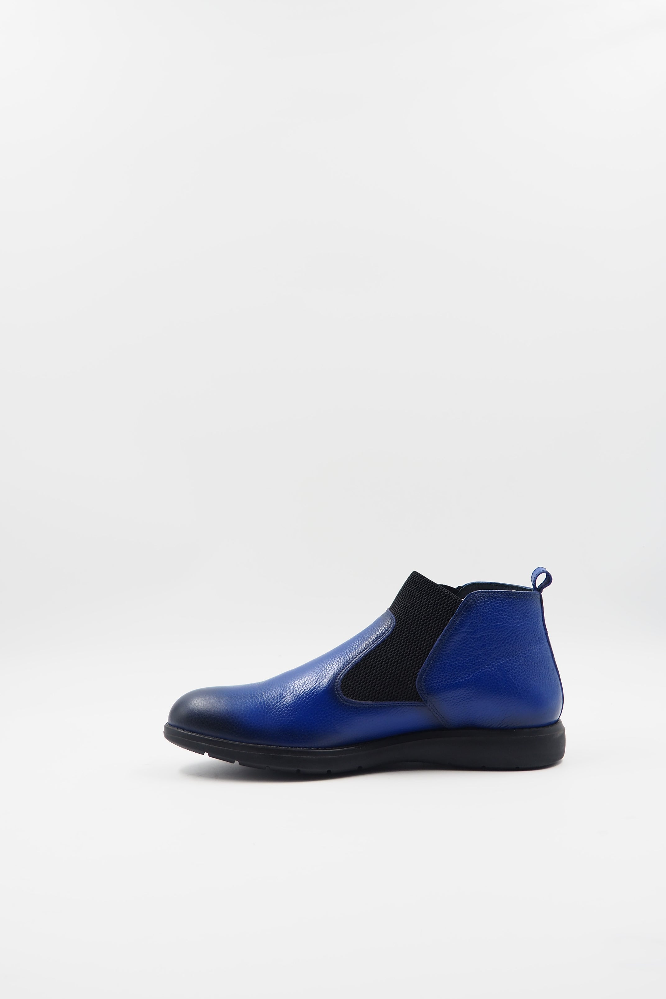 TBERLO 2055  CHAUSSURE CUIR SHOES DEMI BLEU