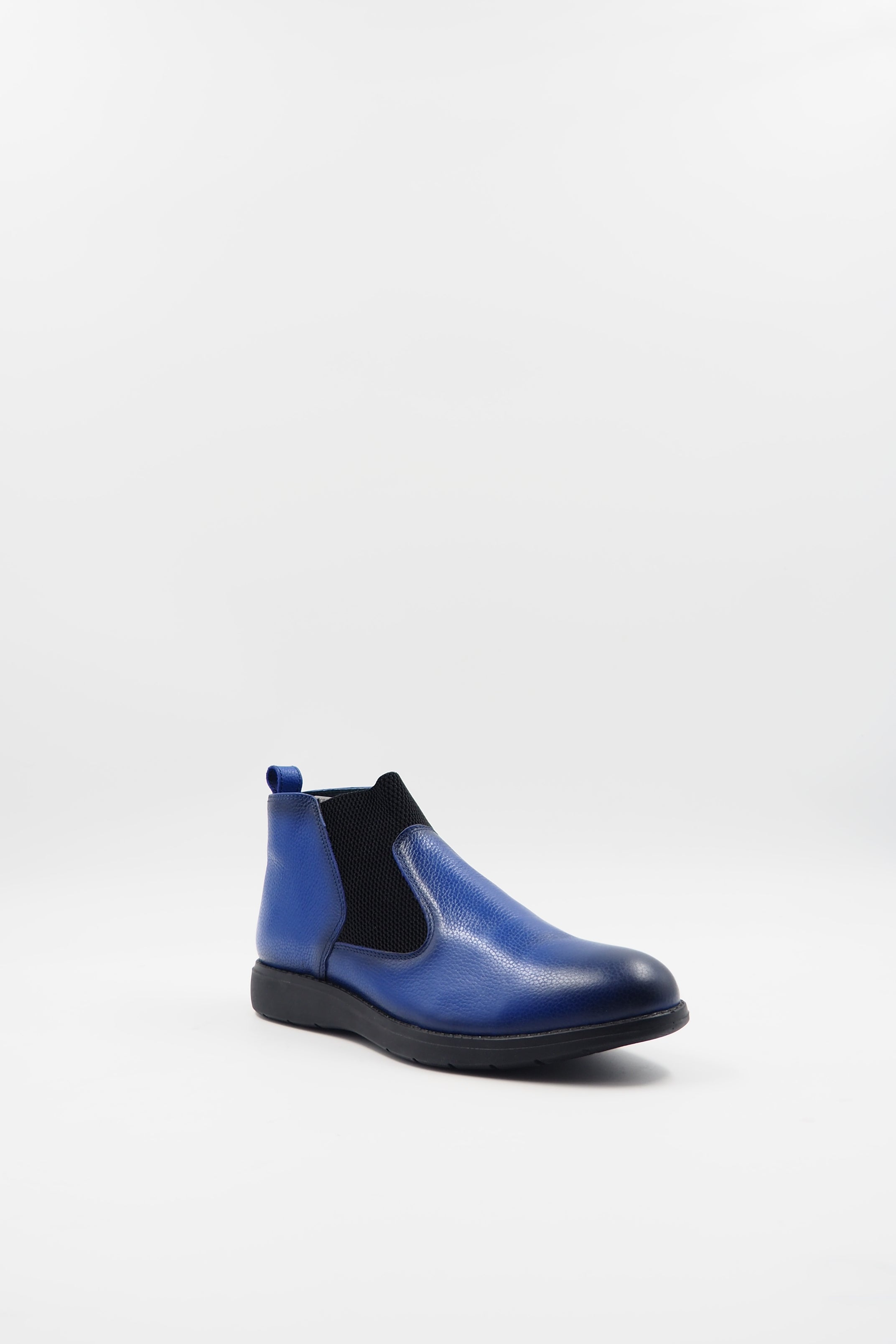 TBERLO 2055  CHAUSSURE CUIR SHOES DEMI BLEU
